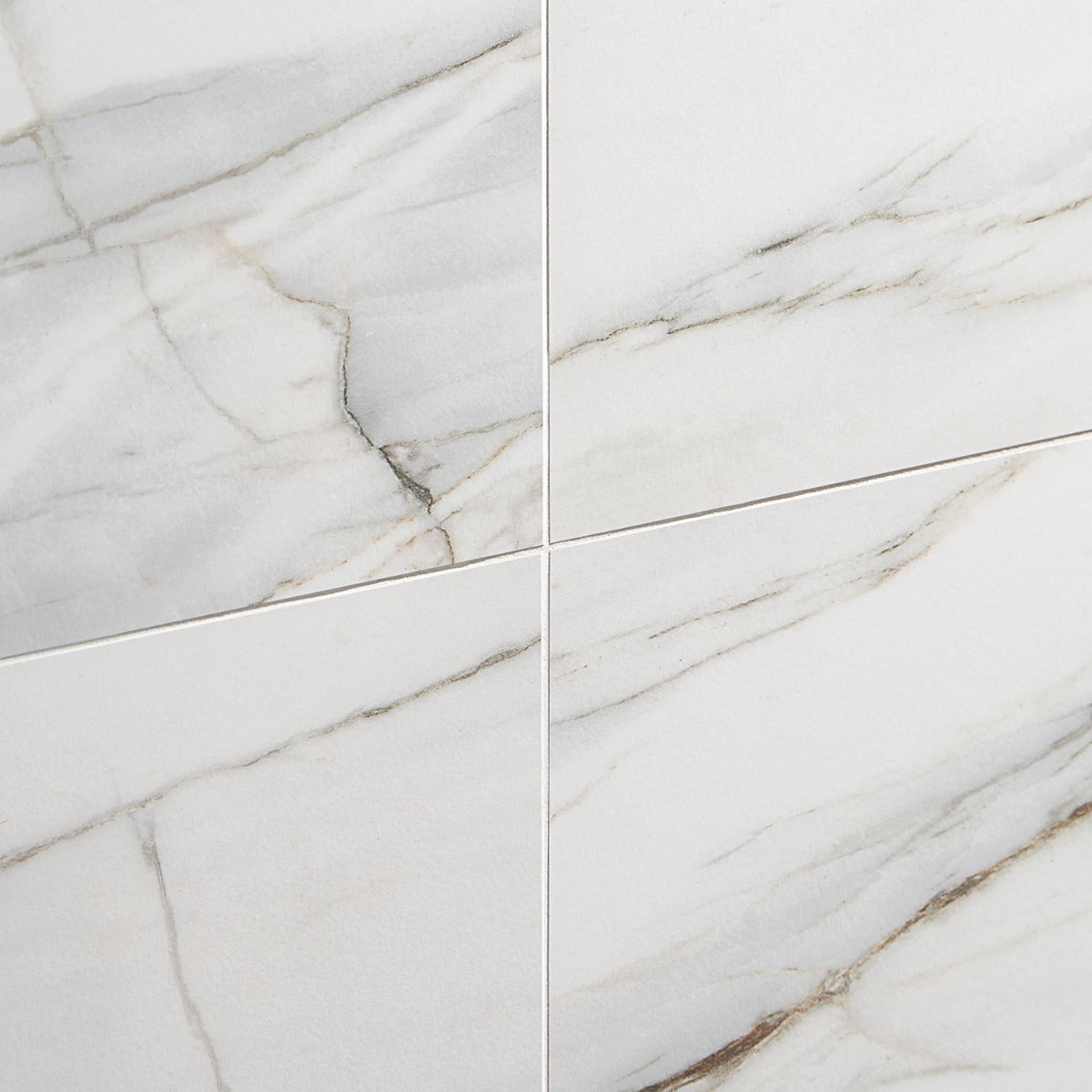 DreamStone Carpaccio White 12x24 Matte Porcelain Tile - Lux Tile