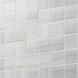 DreamStone Luminus White 2x2 Matte Porcelain Mosaic Tile