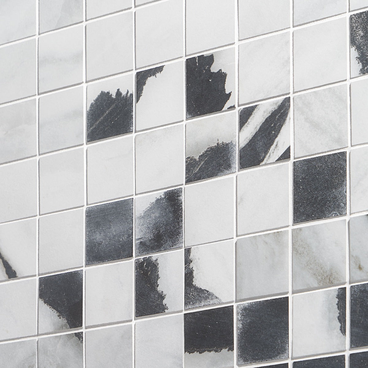 DreamStone Panda White 2x2 Matte Porcelain Mosaic Tile