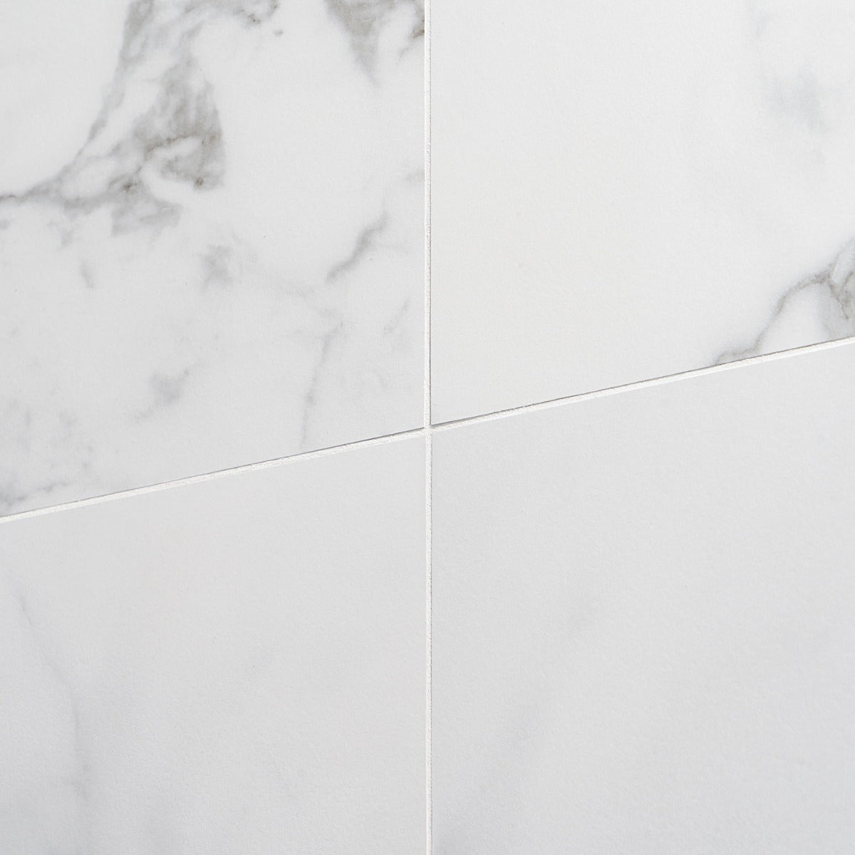 DreamStone Statuario Valley Matte Porcelain Tile 24x24 - Lux Tile