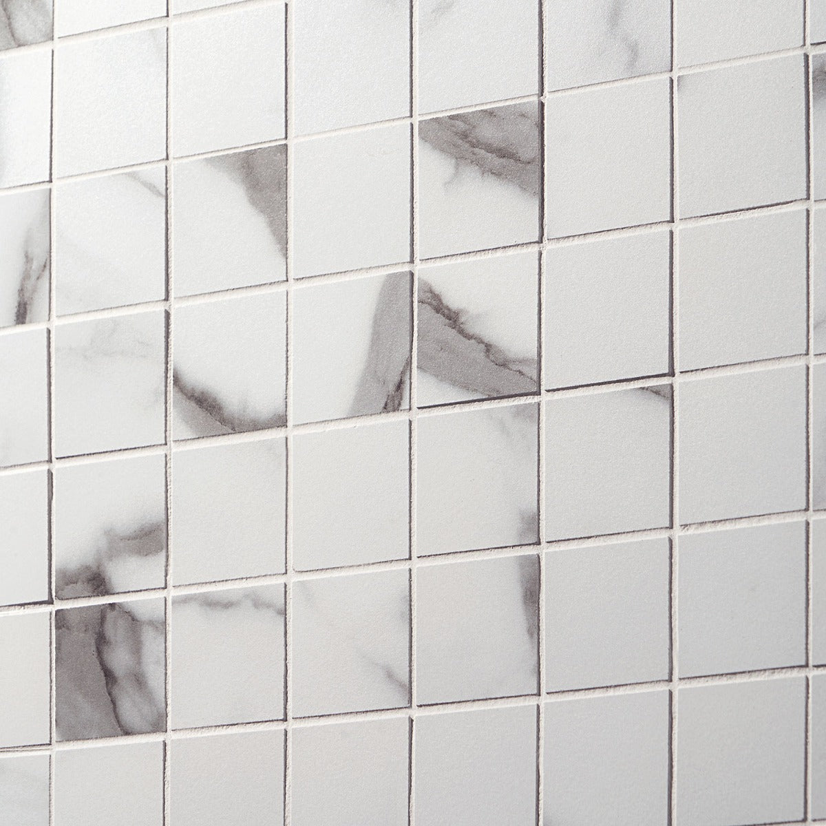 DreamStone Statuario Valley 2x2 Matte Porcelain Mosaic Tile