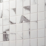 DreamStone Statuario Valley 2x2 Matte Porcelain Mosaic Tile