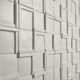 Roller Cross White 4x4 Handmade Matte Ceramic Tile - Lux Tile
