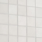 Clay Calm White 2x2 Matte Porcelain Mosaic Tile - Durable & Stylish