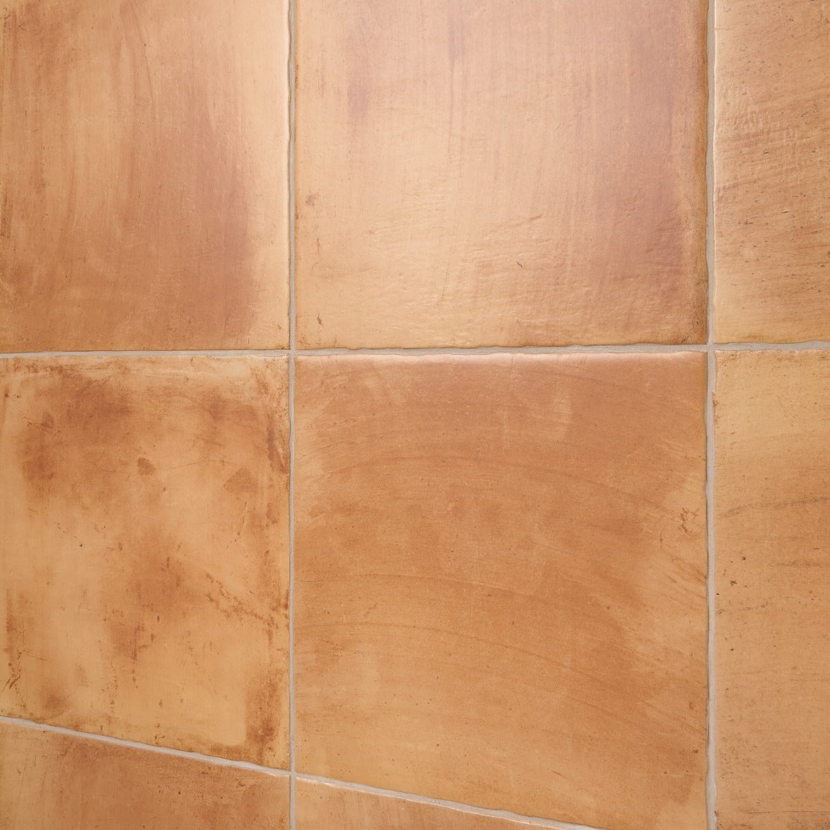 Saltillo Peach Terracotta 18x18 Matte Porcelain Tile by Tilebar
