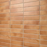 Saltillo Peach Terracotta 2.5x10 Matte Porcelain Tile - Lux Tile