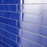 Cavallo Poseidon Blue 3x18 Glossy Porcelain Subway Tile - Lux Tile