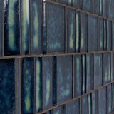 Kinro Ocean Blue 6x6 3D Metallic Matte Porcelain Tile