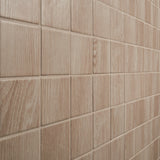 Morocco Oak Beige 4x4 Matte Porcelain Tile - Durable Wood-Look Design