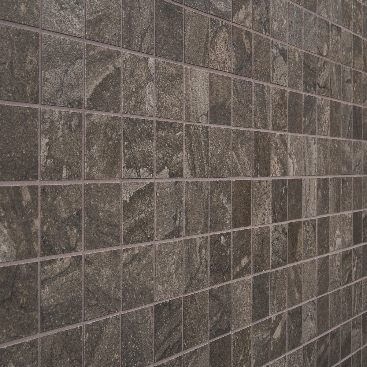 Santo Earth Brown 2x2 Matte Porcelain Mosaic Tile - Lux Tile