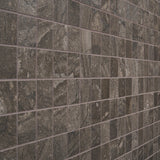 Santo Earth Brown 2x2 Matte Porcelain Mosaic Tile - Lux Tile
