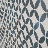 Lapaz Petals Blue 9x9 Matte Porcelain Tile - Lux Tile