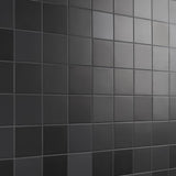 Born Charcoal Gray 5x5 Matte Porcelain Tile - Lux Tile