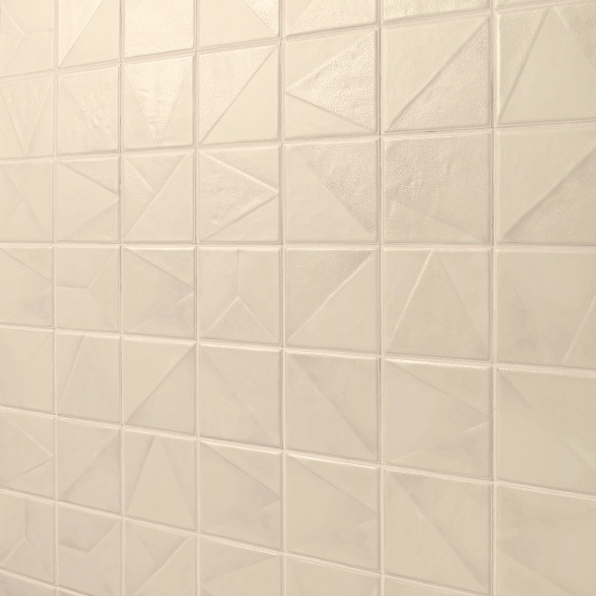 Stacy Garcia Valenova Deco Taupe 5x5 Textured Matte Ceramic Tile