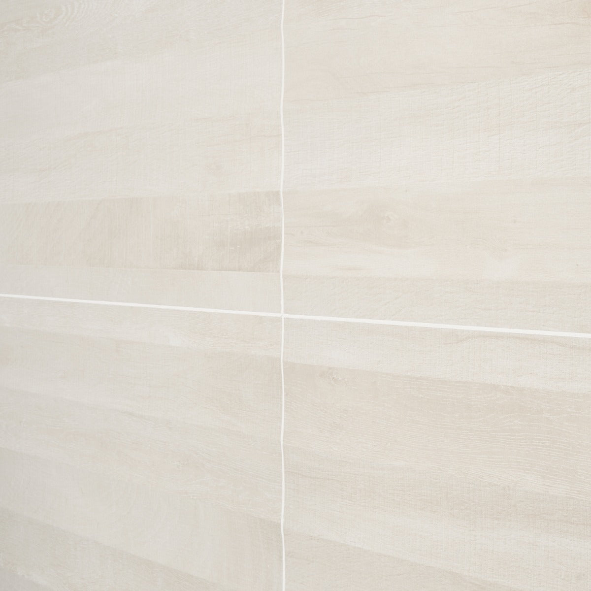 Kenridge Waves White 24x48 Matte Porcelain Tile - Wood Look