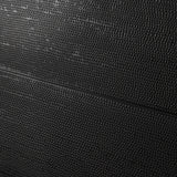 Lux Tile Rethink Decoro Leather Black 12x24 Textured Matte Porcelain Wall Tile