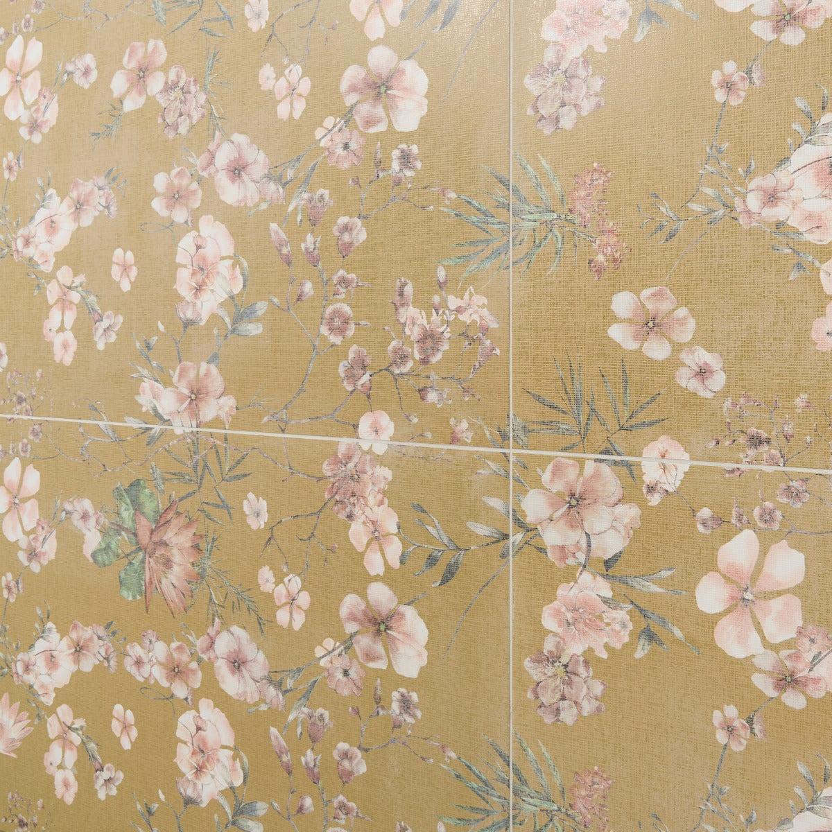 Wakana Summer Golden Yellow 24x48 Matte Porcelain Tile