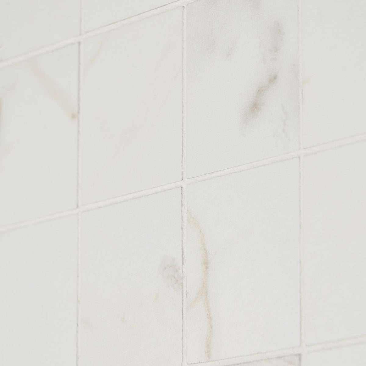 Versilia Calacatta Oro Matte Porcelain Mosaic Tile - Lux Tile