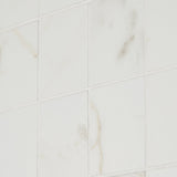 Versilia Calacatta Oro Matte Porcelain Mosaic Tile - Lux Tile