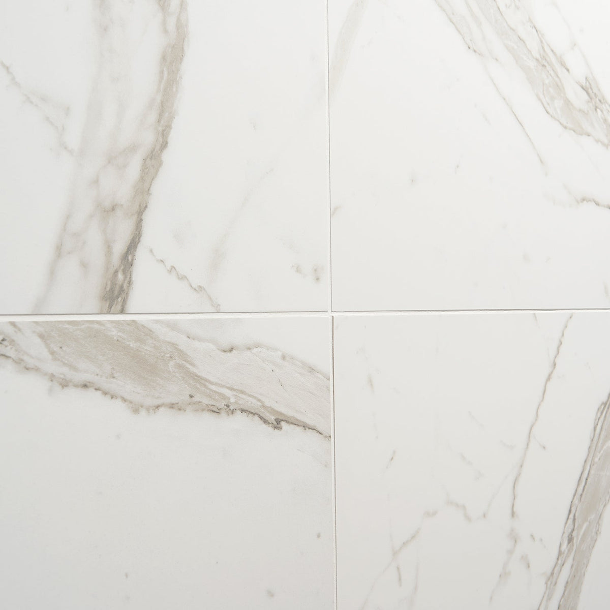 Versilia Statuario Matte Porcelain Tile 24x24 - Lux Tile