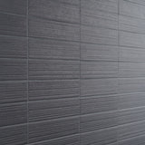 Charlotte Moon Gray 3x10 Textured Matte Ceramic Subway Tile