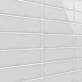 Park Hill Light Gray 4x12 Polished Porcelain Subway Tile
