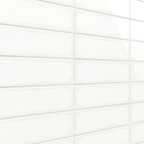 Park Hill White 4x12 Polished Porcelain Subway Tile - Tilebar