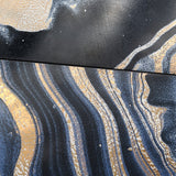 Tilebar Agate Art Night Black 24x48 Polished Porcelain Tile