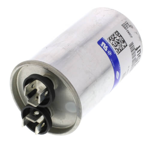 Carrier P291-1503R capacitor - detail view (Voltage: 370v; MFD: 15)