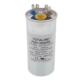 Carrier P291-3554RS capacitor - front view (Type: Dual; Voltage: 440v)