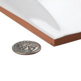 Merola Tile Silueta Blanco Brillo 12-3/8 in. x 24-7/8 in. Ceramic Wall Tile (15.42 sq. ft. / case)