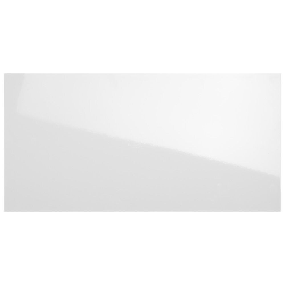 Merola Tile Solido Blanco Brillo 12-3/8 in. x 24-7/8 in. Ceramic Wall Tile (15.42 sq. ft. / case)