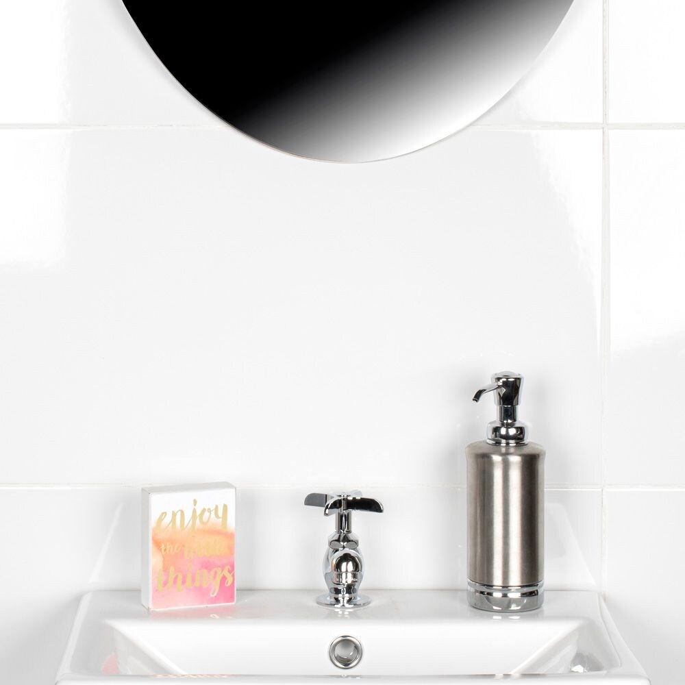 Merola Tile Solido Blanco Brillo 12-3/8 in. x 24-7/8 in. Ceramic Wall Tile (15.42 sq. ft. / case)