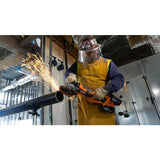RIDGID 18V OCTANE Cordless Brushless 7 in. Dual Angle Grinder Kit with (1) OCTANE Bluetooth 3.0Ah Battery and Charger
