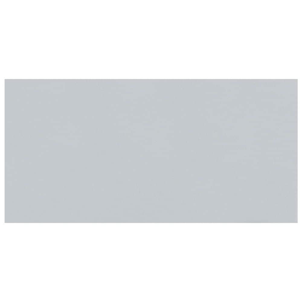 Merola Tile Projectos 7-3/4 in. x 3-7/8 in. Cinza Matte Ceramic Subway Floor and Wall Tile, 11.46 sq. ft. per Case