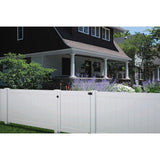 Veranda Pro Series 4 ft. W x 5 ft. H White Vinyl Woodbridge Privacy Fence Gate