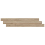 MSI Urban Oak 0.75 in. T x 2.75 in. W x 94 in. L Flush Stair Nose (Luxury Vinyl, Eased Edge)