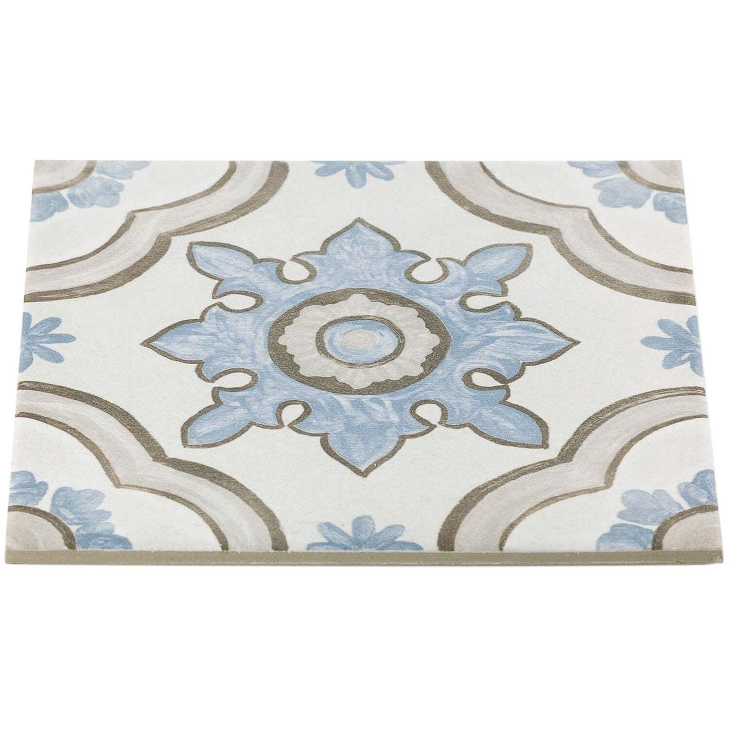 Amadora Basma Multicolor 8x8 Matte Porcelain Tile - Lux Tile