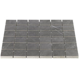 Lux Tile Amani Gray 2x2 Matte Porcelain Mosaic Tile