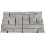 Tilebar Marble Tech Grigio Imperiale 2x2 Matte Porcelain Mosaic Tile