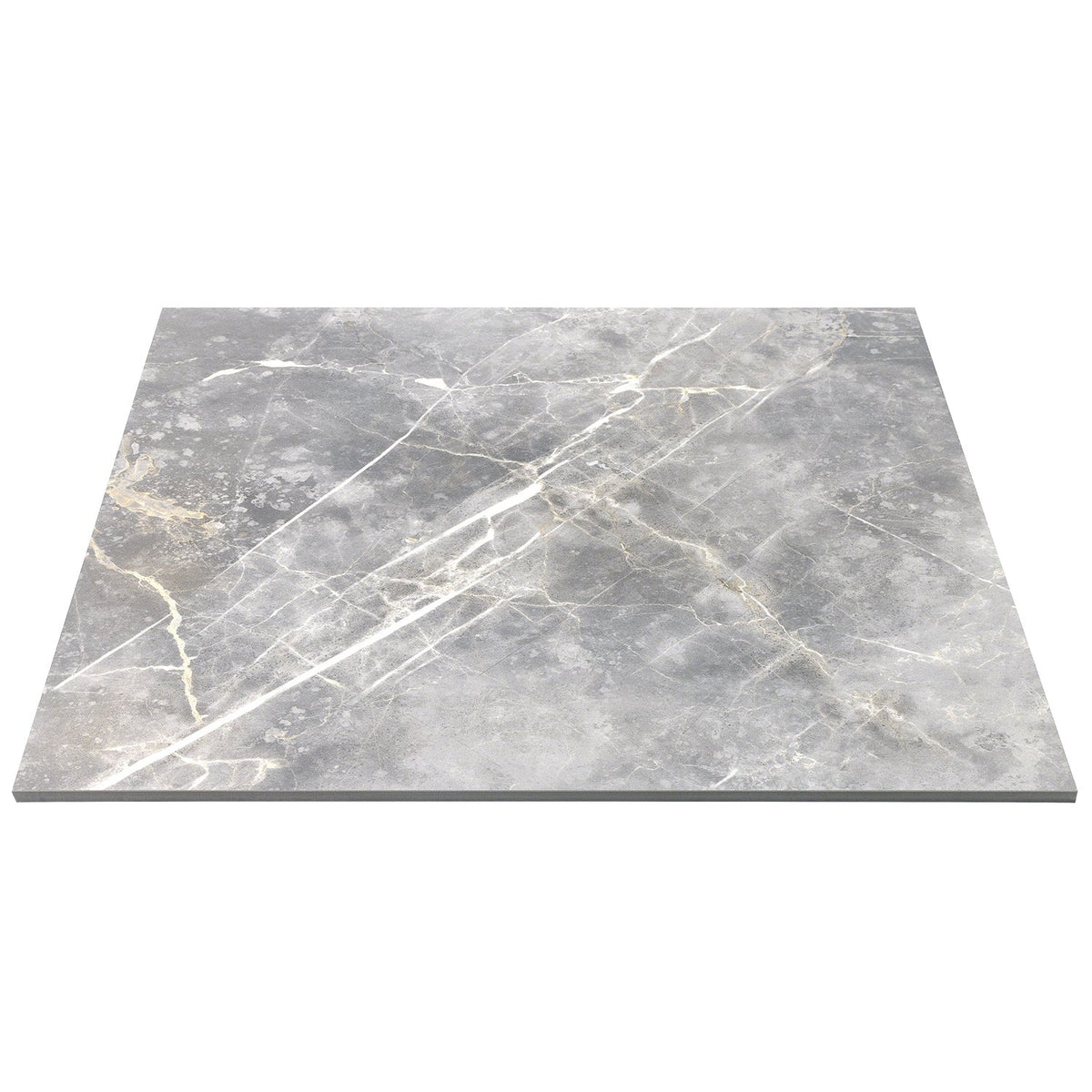 Marble Tech Grigio Imperiale Gray 24x24 Polished Porcelain Tile