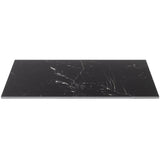 Lux Tile Marble Tech Port Laurent Black 12x24 Polished Porcelain Tile