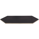 Aliante Black 4x12 Picket Matte Porcelain Tile for Walls and Floors