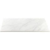 Belvedere Bianco White 15x30 Semi-Polished Porcelain Tile