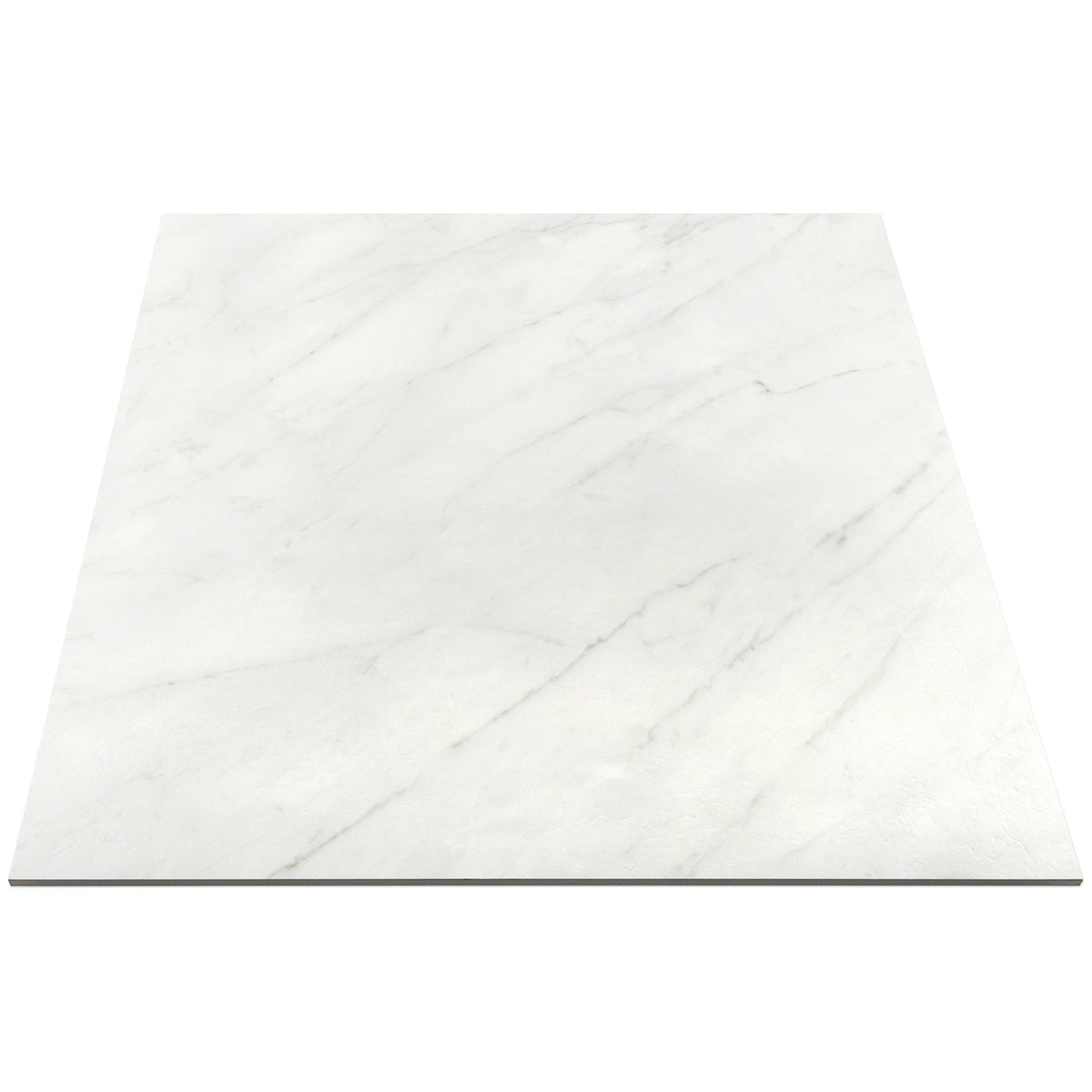 Belvedere Bianco Marble Look Porcelain Tile 30x30 - Lux Tile