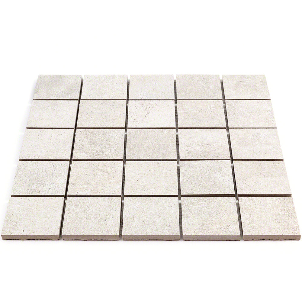 Marbella Desert Sand Beige 2x2 Matte Porcelain Mosaic Tile - Lux Tile