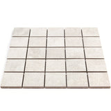 Marbella Desert Sand Beige 2x2 Matte Porcelain Mosaic Tile - Lux Tile