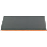 Vector Antracita Gray Polished Ceramic Subway Tile 4x8