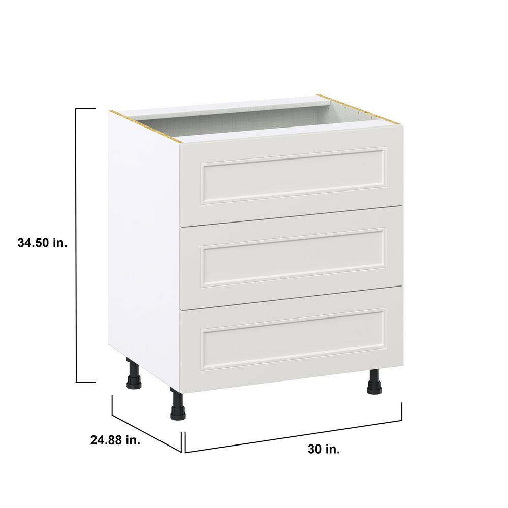 J COLLECTION Littleton 90 in. W x 89.5 in. H x 24 in. D Painted Light Gray Shaker Assembled Base Office Cabinet Bundle