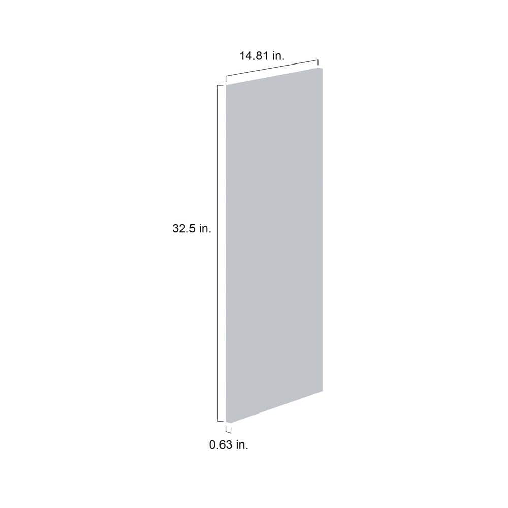 J COLLECTION Littleton 101 in. W x 89.5 in. H x 24 in. D Painted Light Gray Shaker Assembled Laundry Cabinet Bundle
